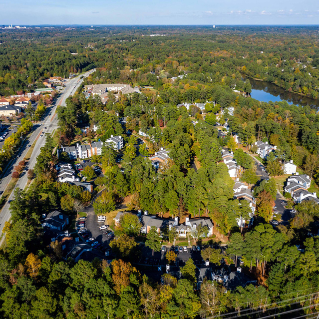  Trails at Southpoint Glen - Aerial View of Community with Green Landscape 